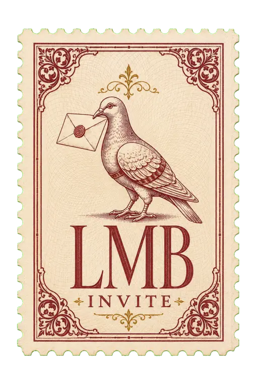 Timbre LMB Invite au pigeon voyageur